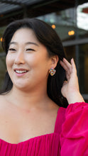 Load image into Gallery viewer, Darling Heart Earrings - Fiesta