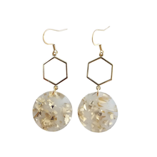 Load image into Gallery viewer, Layla Earrings - Gold Flake