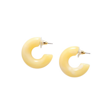 Load image into Gallery viewer, Chloe Hoops - Yellow