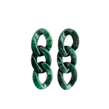Load image into Gallery viewer, Brooklyn Earrings - Forest Green