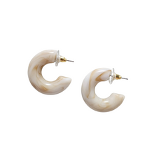 Load image into Gallery viewer, Chloe Hoops - Neutral