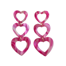 Load image into Gallery viewer, Valentina Earrings - Pink Punch