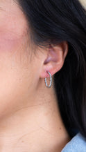 Load image into Gallery viewer, Luxe Tatum Hoops - Silver