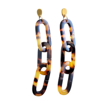 Load image into Gallery viewer, Charlotte Earrings - Tortoise