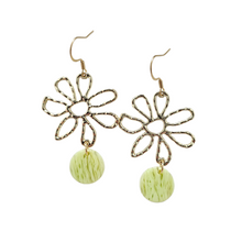 Load image into Gallery viewer, Maisy Earrings - Lime Green