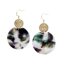 Load image into Gallery viewer, Zoey Earrings - Midnight Opal