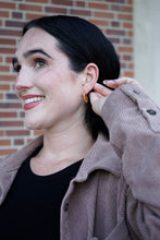 Load image into Gallery viewer, Cam Mini Hoops - Fall Leaves