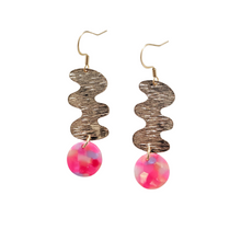 Load image into Gallery viewer, Hazel Earrings - Tropical Pink