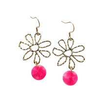 Load image into Gallery viewer, Maisy Earrings - Hot Pink