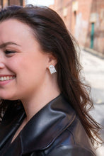 Load image into Gallery viewer, Ghost Studs - White Shimmer