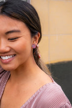 Load image into Gallery viewer, Sophie Studs - Rainbow Glitter