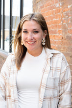 Load image into Gallery viewer, Elsie Earrings - Golden Ivory