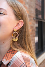 Load image into Gallery viewer, Francesca Earrings - Mauve & Copper