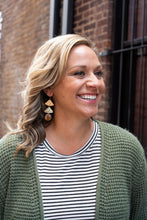 Load image into Gallery viewer, Anya Earrings - Mauve & Copper