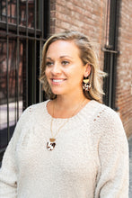 Load image into Gallery viewer, Harper Earrings - Cowhide