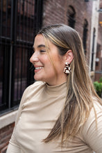 Load image into Gallery viewer, Penelope Earrings - Cowhide