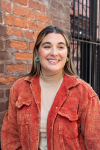 Load image into Gallery viewer, Chloe Hoops - Sage