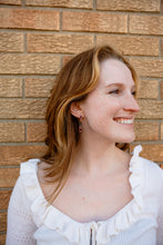 Load image into Gallery viewer, Jenna Hoops - Jewel Stained Glass