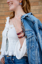 Load image into Gallery viewer, Brynn Bracelet - Jewel Stained Glass - Standard