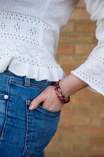 Load image into Gallery viewer, Brynn Bracelet - Jewel Stained Glass - Standard