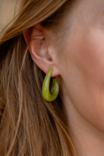 Load image into Gallery viewer, Julie Hoops - Olive Green