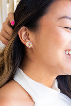 Load image into Gallery viewer, Sophie Studs - Gold Sparkle