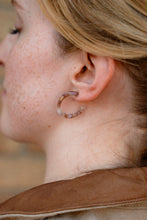 Load image into Gallery viewer, Cam Mini Hoops - Shimmering Taupe