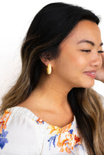 Load image into Gallery viewer, Chloe Hoops - Yellow