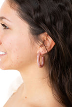 Load image into Gallery viewer, Joanna Hoops - Vintage Rose