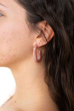 Load image into Gallery viewer, Joanna Hoops - Vintage Rose