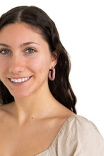 Load image into Gallery viewer, Joanna Hoops - Vintage Rose