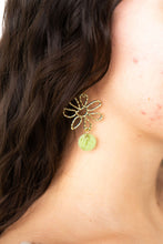 Load image into Gallery viewer, Maisy Earrings - Lime Green
