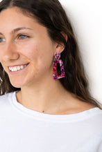 Load image into Gallery viewer, Avery Earrings - Paradise Pink