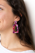 Load image into Gallery viewer, Avery Earrings - Paradise Pink