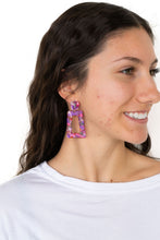 Load image into Gallery viewer, Avery Earrings - Paradise Pink
