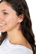 Load image into Gallery viewer, Cameron Hoops - Paradise Pink