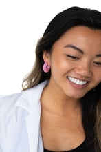 Load image into Gallery viewer, Chloe Hoops - Pink