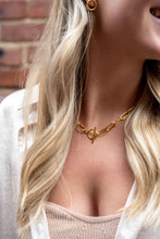 Load image into Gallery viewer, Luxe Gold Chunky Paper Clip Chain - 20"