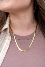 Load image into Gallery viewer, Luxe Gold Herringbone Chain - 20"