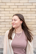 Load image into Gallery viewer, Luxe Gold Herringbone Chain - 20"