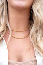 Load image into Gallery viewer, Luxe Gold Rope Chain - 20"