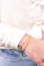 Load image into Gallery viewer, Luxe Gold Rope Bracelet