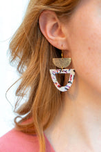 Load image into Gallery viewer, Irene Earrings - Marble Confetti
