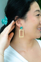 Load image into Gallery viewer, Rebecca Earrings - Sea Green