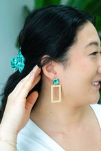 Load image into Gallery viewer, Rebecca Earrings - Sea Green
