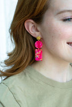 Load image into Gallery viewer, Nora Earrings - Tropical Pink