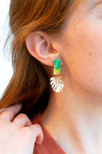 Load image into Gallery viewer, Mini Belize Earrings - Green
