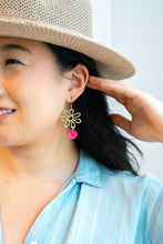 Load image into Gallery viewer, Maisy Earrings - Hot Pink