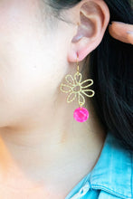 Load image into Gallery viewer, Maisy Earrings - Hot Pink