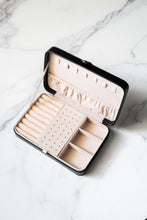 Load image into Gallery viewer, Jewelry Travel Case Box - Black